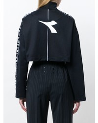 MSGM Cropped Two Tone Jacket