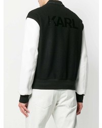 Karl Lagerfeld Karl Varsity Bomber Jacket