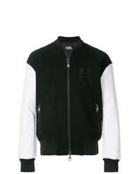 Karl Lagerfeld Karl Varsity Bomber Jacket