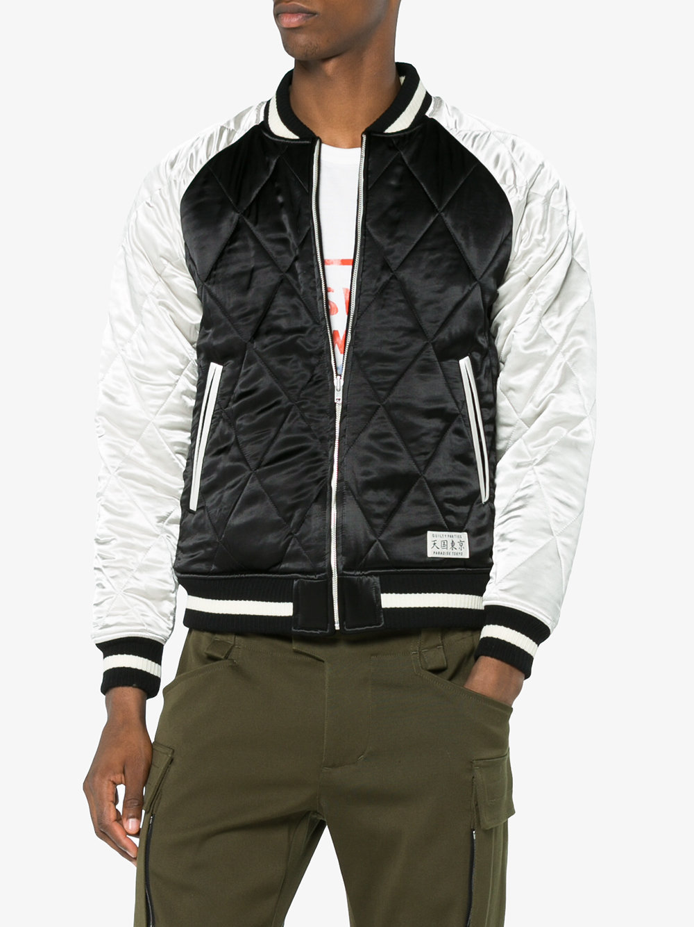 Wacko Maria Reversible Ska Jacket With Tiger Embroidery, $687