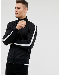 KIOMI Track Top In Black With