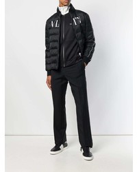 Valentino Two Tone Zipped Jacket
