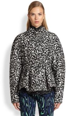 Proenza Schouler Boucle Jacquard Peplum Jacket 2 750 Saks