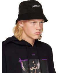 Off-White Black Bookish Bucket Hat