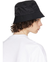 Palm Angels Black Pxp Bucket Hat