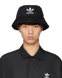 adidas Originals Black Trefoil Bucket Hat