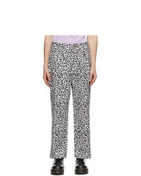Black and White Camouflage Chinos