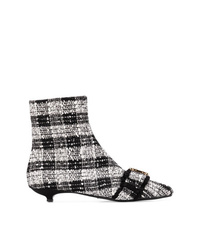 Anna Baiguera Annaveronica Crystal Embellished Boucl Booties