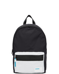 Diesel Black And White Mirano Backpack