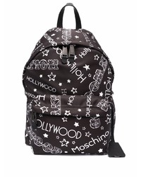 Moschino Hollywood Print Zip Around Backpack