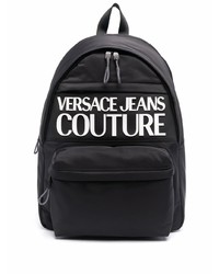 VERSACE JEANS COUTURE Logo Print Zip Around Backpack