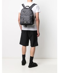 VERSACE JEANS COUTURE Logo Print Zipped Backpack