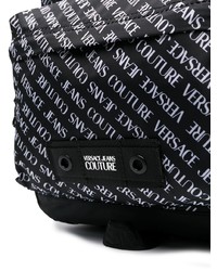 VERSACE JEANS COUTURE Logo Print Zipped Backpack