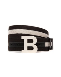 Bally B  Reversible Webbed Belt