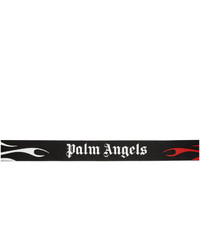 Palm Angels Black And Red Burning Belt
