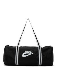 Nike Black Heritage Duffle Bag