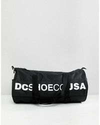 DC Shoes Duffle Bag In Black With Logo
