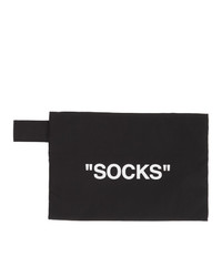 Off-White Black And White Socks Pouch