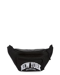 Balenciaga Cities New York Explorer Belt Bag In Blackwhite At Nordstrom