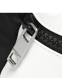 Givenchy Logo Print Glow In The Dark Canvas And Shell Belt Bag