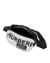 Burberry White Sonny Graphic Belt Bag