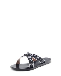 Givenchy 4g Crisscross Slide Sandal