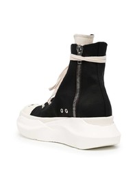 Rick Owens DRKSHDW Abstract High Top Sneakers