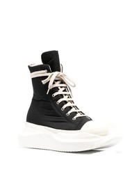 Rick Owens DRKSHDW Abstract High Top Sneakers