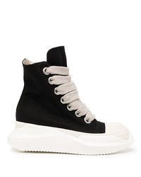 Rick Owens DRKSHDW Abstract High Top Sneakers