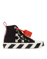 Off-White Black And White Arrows Mid Top Sneakers