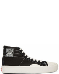 Vans Black And White Og Lx High Top Sneakers