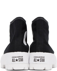 Converse Black Chuck Taylor Lugged High Sneakers