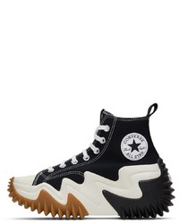Converse Black Color Run Star Motion High Top Sneakers