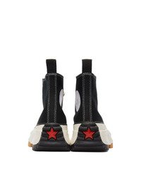 JW Anderson Black Converse Edition Run Star Hike Sneakers