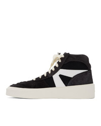 Fear Of God Black Less Skate Mid Sneakers