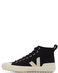 Veja Black Nova High Top Sneakers