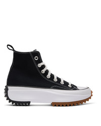 Converse Black Run Star Hike Sneakers