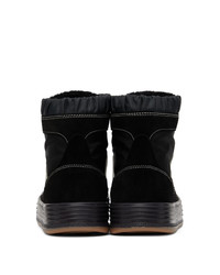 Palm Angels Black Snow High Top Sneakers