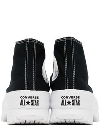 Converse Black White Chuck Taylor Lugged 20 High Sneakers