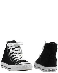Converse Chuck Taylor Lace Black Canvas Hi Top Sneaker