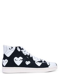 Comme Des Garcons Play X Converse High Top Limited Edition Converse