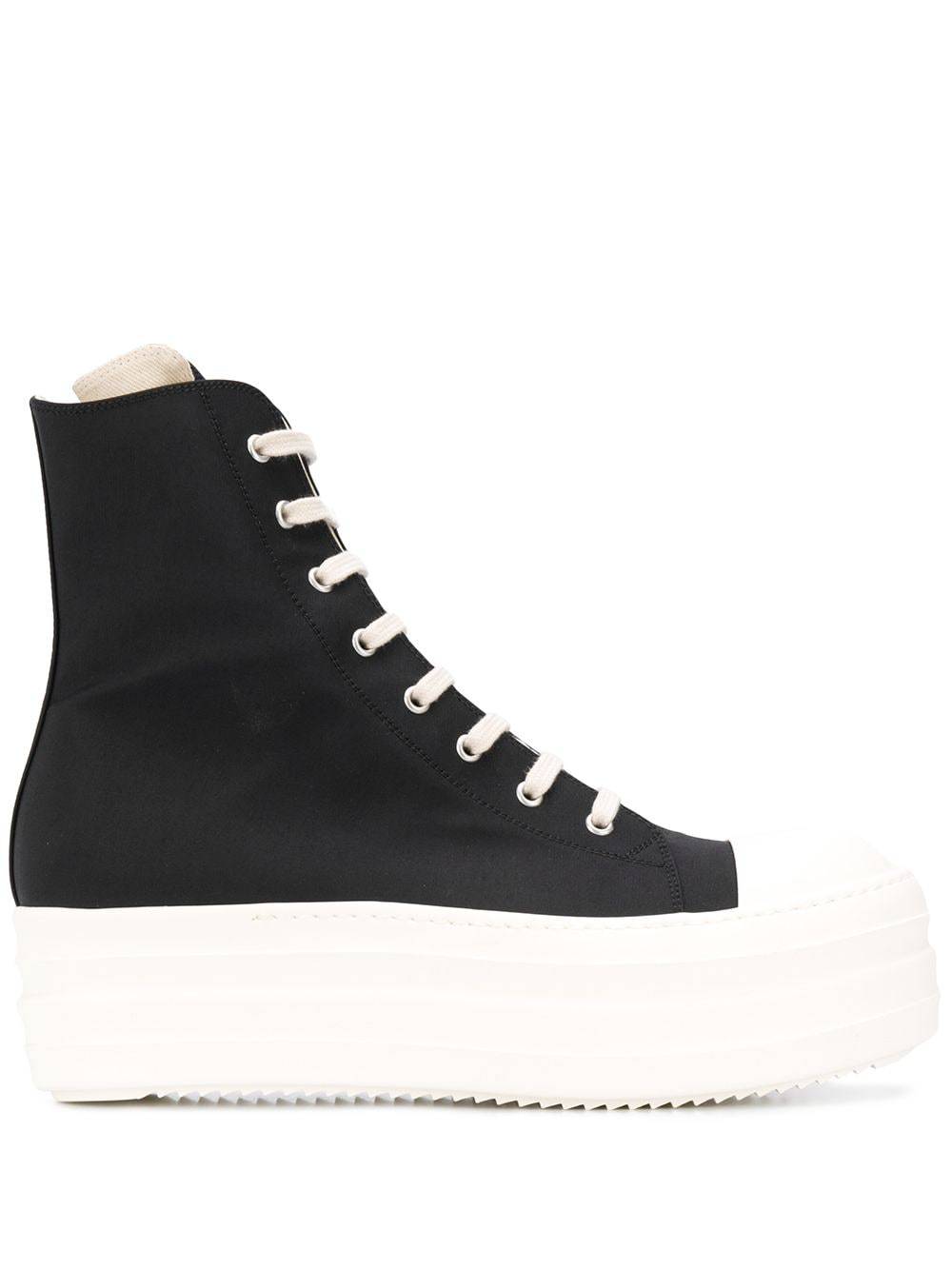 Rick Owens DRKSHDW Double Bumper Hi Top Sneakers, $790 | farfetch.com ...