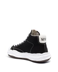 Maison Mihara Yasuhiro Embroidered Logo Lace Up Sneakers