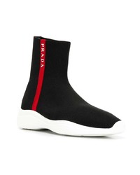 Prada Fabric Sock Sneakers