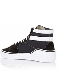 Givenchy George V Suede Canvas Sneakers