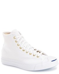 converse jack purcell white high top