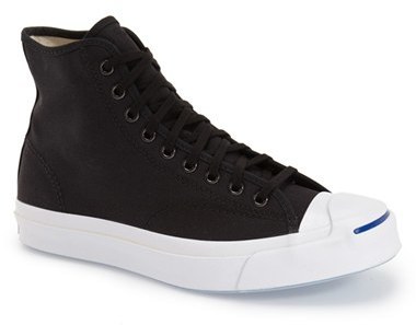 converse jack purcell black high