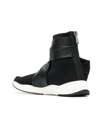 Balmain Knotted Ankle Sneakers