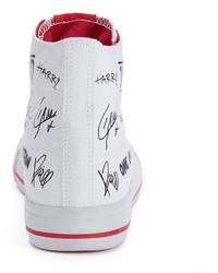 One Direction Autograph High Top Sneakers