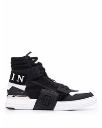 Philipp Plein Panelled Lace Up Boots